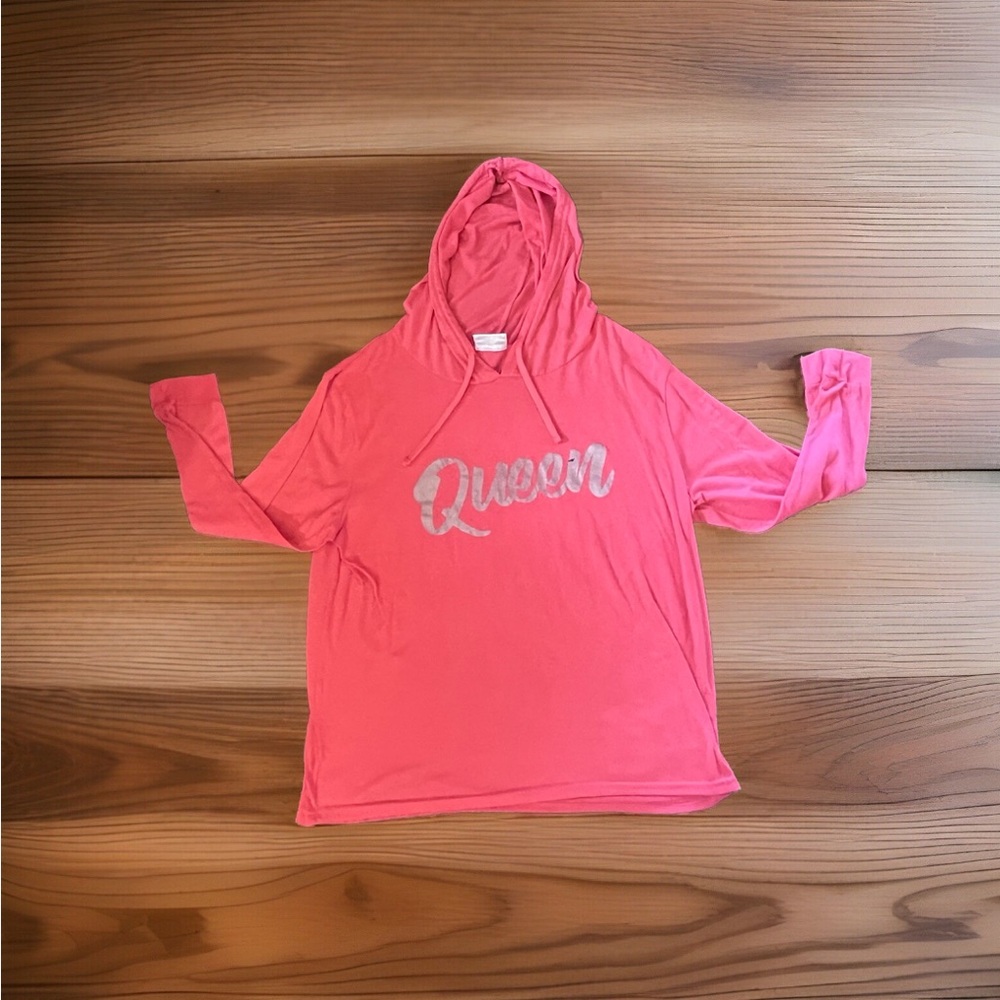 Bobbie brooks lightweight hoodie Pink Queen 2X